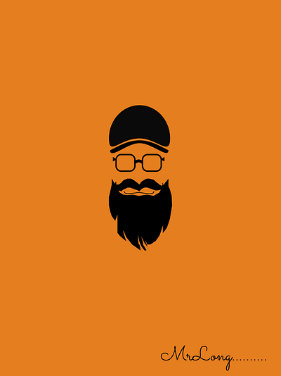 Bearded Man design illustration ui