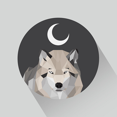 The north knows only one king whose name is Stark gameofthrones illustration vector wolf