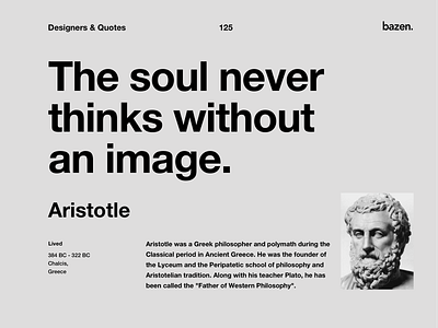 Quote - Aristotle design agency design art design quote design quotes design thinking design tip design tips designerlife designlife designtips inspirational inspirational quote inspirational quotes motivational motivational quotes motivationalquote quote design ui uidesign uiux