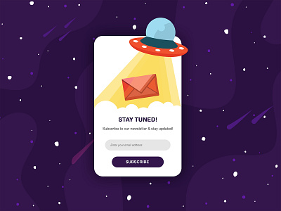 Subscribe UI daily ui dailyuichallenge design email flat design illustration interface interface design newsletter newsletter subscribe subscribe subscribe form subscription ui ui design user interface ux web web design webui