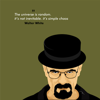 HEISENBERG heisenberg illustration vector vectorart walterwhite