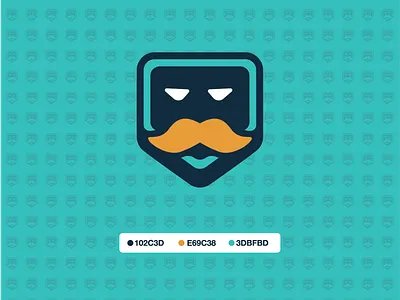 Personal Branding aqua color blue shade logo branding personal branding personal logo