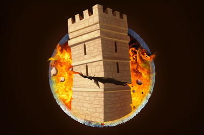 My commercial work game game art illustration photoshop