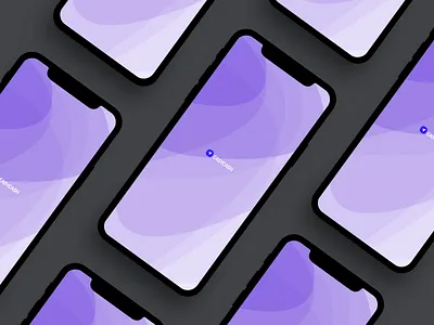 Multiple Angled iPhone X Black app design ui