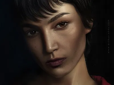 Tokyo - Digital painting art artbyvishnu cute digital face painting texture tokyo