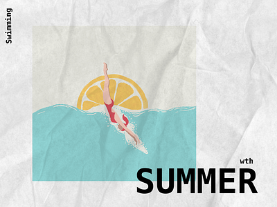 SUMMER shots° illustrator poster