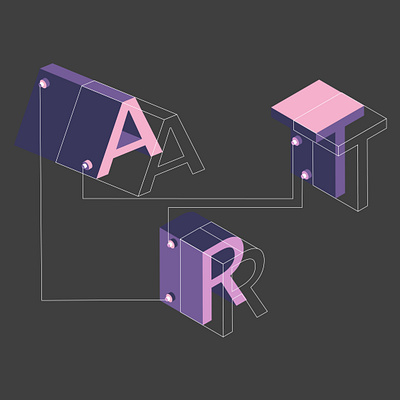 ART design illustration isometric