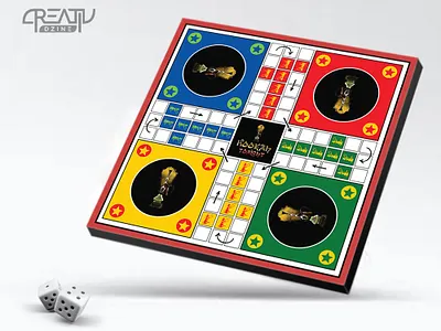 Ludo Board Game Design board game board game illustration board games ludo ludo design