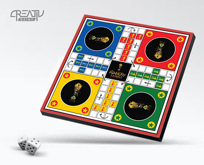 Ludo Board Game Design board game board game illustration board games ludo ludo design