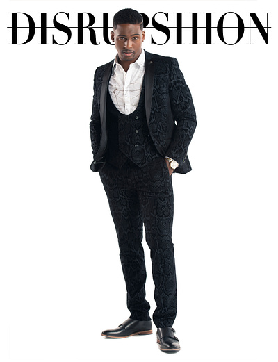 Disrupshion Magazine - Vaughn Hebron branding design fashion magazine graphic design photoshop