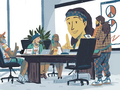 InsideHook, Fall 2019 editorial illustration illustration procreateapp