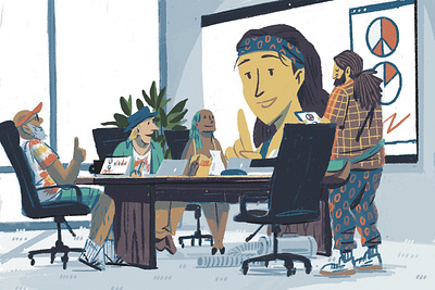InsideHook, Fall 2019 editorial illustration illustration procreateapp