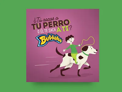 Bubbaloo Post - Social Media branding color palette illustration social media