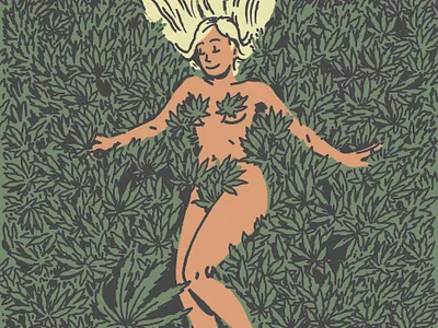 Metro Times - "Weed Wellness" editorial illustration illustration