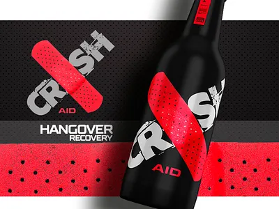 Crash Aid Drink 3dimages arquimediastudios design inspiring label mockups packaging sports supplements