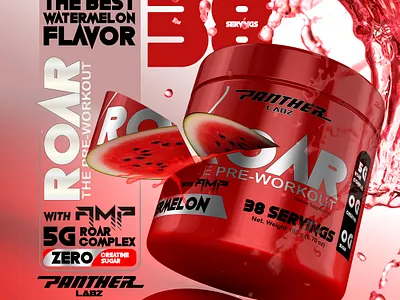 Pre-workout 3D mockup design 3dimages arquimediastudios design grafic inspiring label mockups motion packaging sports supplements