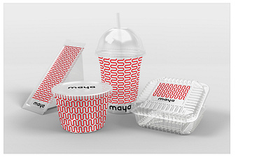 Maya - Clear packaging branding design font design identity design logo logos minimal packaging typography