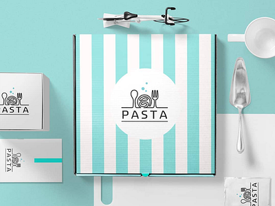 PASTA BRANDING branding clean design design editing grahic design graphics illustration logo restaurant logo vector visual design