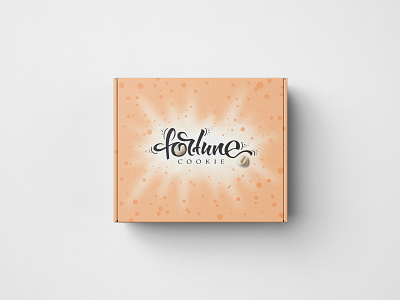 Fortune cookie brand calligraphy and lettering artist design grafic design graphic design graphicdesign lettering logo logo design logotype package package design packaging pakaging print product design