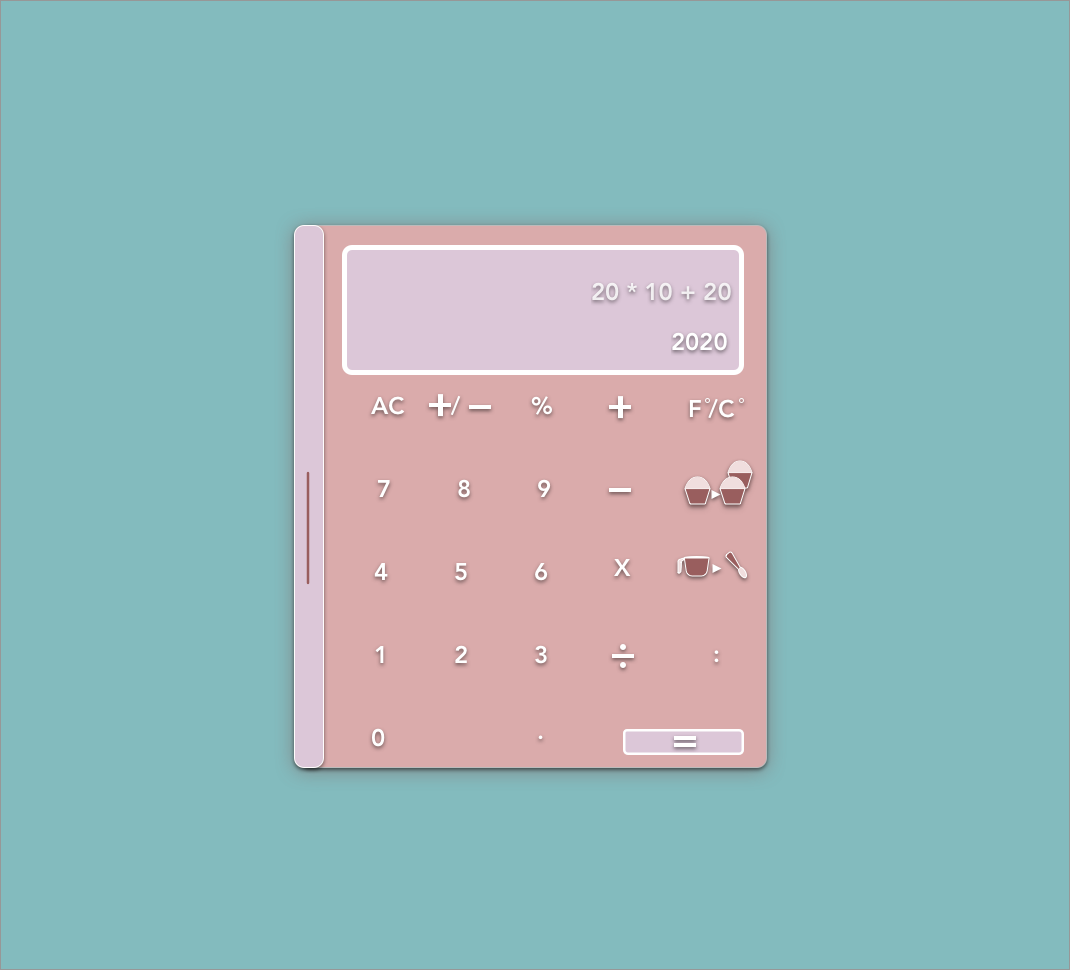 Example of Daily UI 4 - Calculator