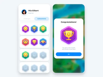 Reward Page android app app design design game art game design games icon design icon set icons illustration ios ios app design mobile mobile design reward reward page ui ux web