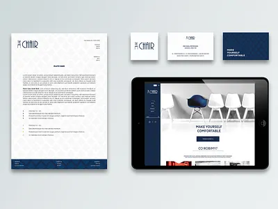 TheChair branding branding branding design cards design design graphic logo logo design logodesign typography web design
