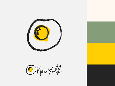 New Yolk Branding art branding design flat icon logo minimal type typography vector