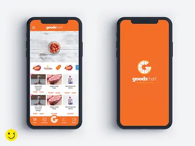 goodsmart animation app branding design flat illustration minimal ui ux xd