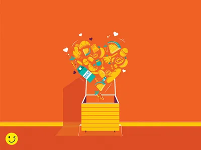 goodsmart app branding design flat illustration ui ux vector xd