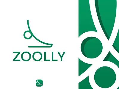 zoooly - about animals in zoos animals branding concept design dribbble illustration logo logodesign logotype ostrich vector zoo