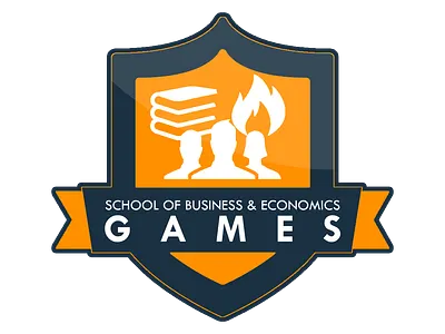 SBESS Games Logo lazaridis logo logo design school of business wlu