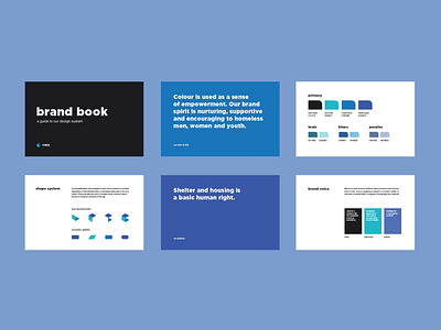Cozy brand book bold brand branding bright clean flat guideline illustration layout logo typography vector