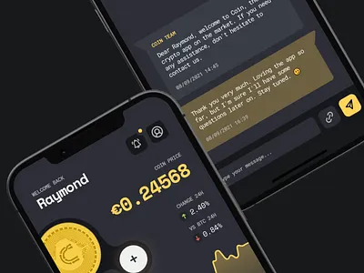 Crypto app banking crypto cryptoapp cryptocurrency design fintech fintechapp ui ux