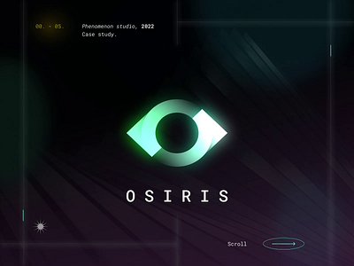 OSIRIS - VR glasses branding 3d ar augmented reality background brand identity branding identity logo poster design product design virtual reality vr website