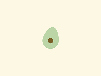 Avocado logo vector wip