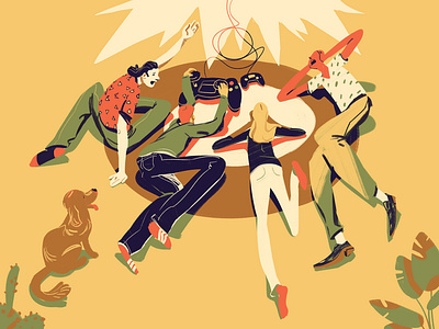 Good Times design illustration