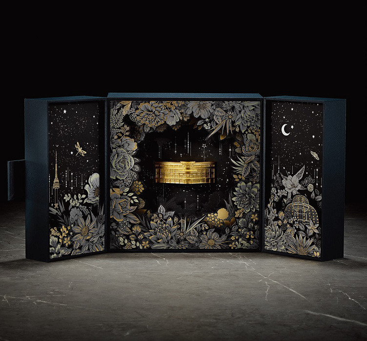 Luxury Packaging for Shinsegae: Limited-Edition Gold Brick by Maggie ...
