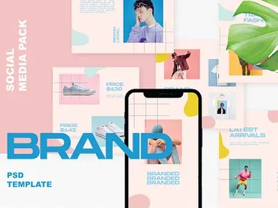 Brand - Post & Stories Instgram beauty branding business creative custom project design fashion instgram portfolio post promotion stories