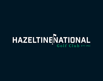 Hazeltine National 2 branding color golf golf course golfing hazeltine hazeltine national logo logo design minnesota pga pga championship redesign ryder cup