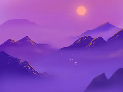 sunrise design illustration sun