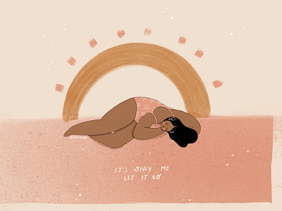 Let it go. art bodys digital art drawing girls illustration ilustración nature procreate