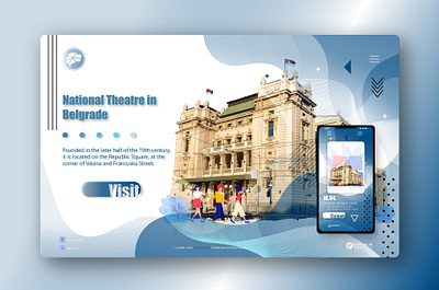 Web page design National Theatre adobeillustator branding graphic design illustration illustrator typography ui ui ux user experience vector webdesign website design