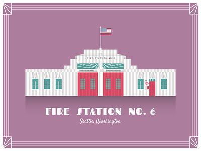 Fire Station No. 6 department fire fire station seattle washington wes anderson
