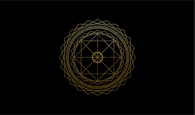 Geometry Experiment badge black branding design icon logo spiritual tattoo tattoo art tattoo design vector