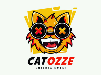 CAT OZZE DESIGN animal badge brand branding characters clothing creative e sport emblem flatdesign gaming identity illustations logodesign mascotlogo sticker t shirt vectordesign