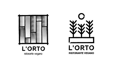 ORTO restaurant - refused proposal brandidentity branding design icon illustration logo rubrastudio