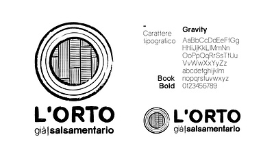 L'ORTO, Vegan restaurant - Brand Identity brand identity branding design icon illustration infographic rubrastudio