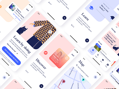 Pet care app UI app concept creative designflows digital mobile mobile app pet pet care product design ui uidesign