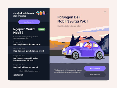 Dashboard Task Management app application charity clean dark dashboard dekstop gradient management task ui web website