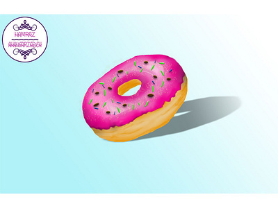 Donut adobe photoshop art cookie design donut photpshop sweet sweets